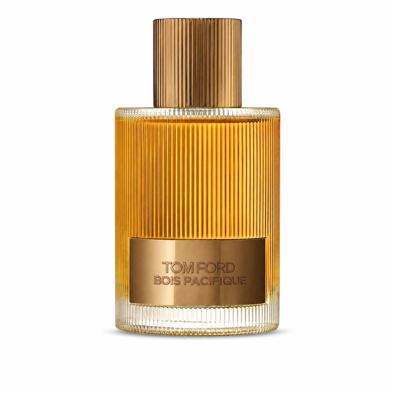 Decant Bois Pacifique Eau de Parfum de Tom Ford, perfume amaderado especiado con cardamomo, cúrcuma, Akigalawood, olíbano, sándalo, cedro y roble.